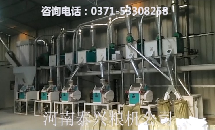 20噸級面粉機(jī)組視頻