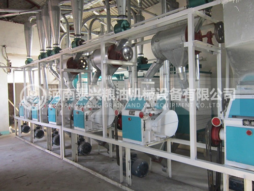 25噸臥式面粉機械成套設(shè)備